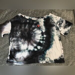 Wallflower Hand Dyed & Crafted Crop Top M